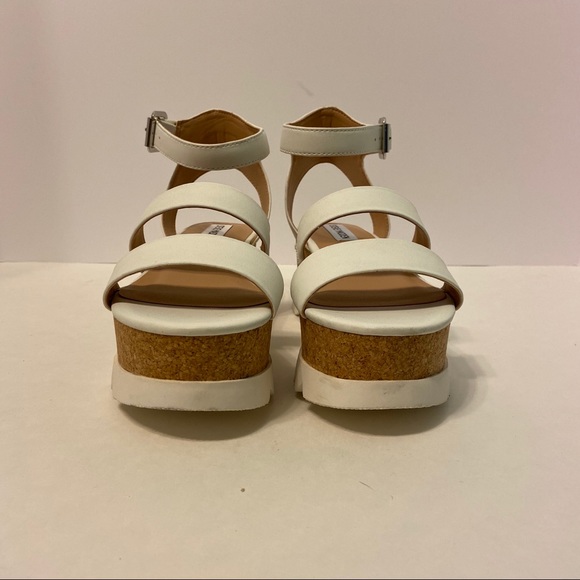 NWOT Steve Madden Kristen Platform Wedge Sandals - Picture 2 of 12